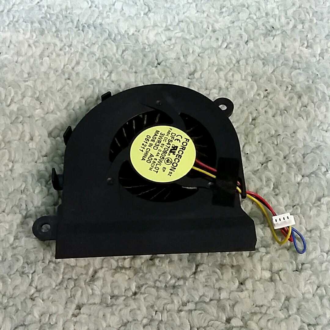岐阜 即日発 送料150円~ DELL Latitude E5520 用 CPU 冷却ファン FORCECON DFS470805WL0T-FA6K 5V 0.4A 03WR3D 3WR3D ★動作保証 F364拍卖
