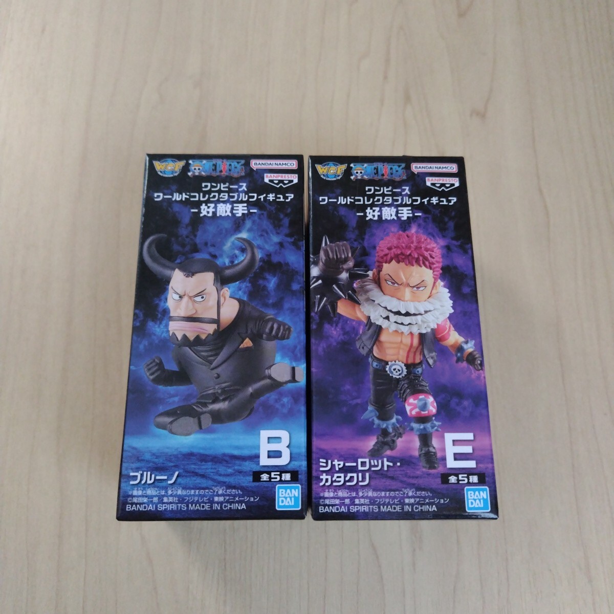 ワンピース ワールドコレクタブルフィギュア ワーコレ 〜 好敵手 〜 ブルーノ/シャロット・カタクリ ONEPIECE ★非売品・新品・未開封★拍卖