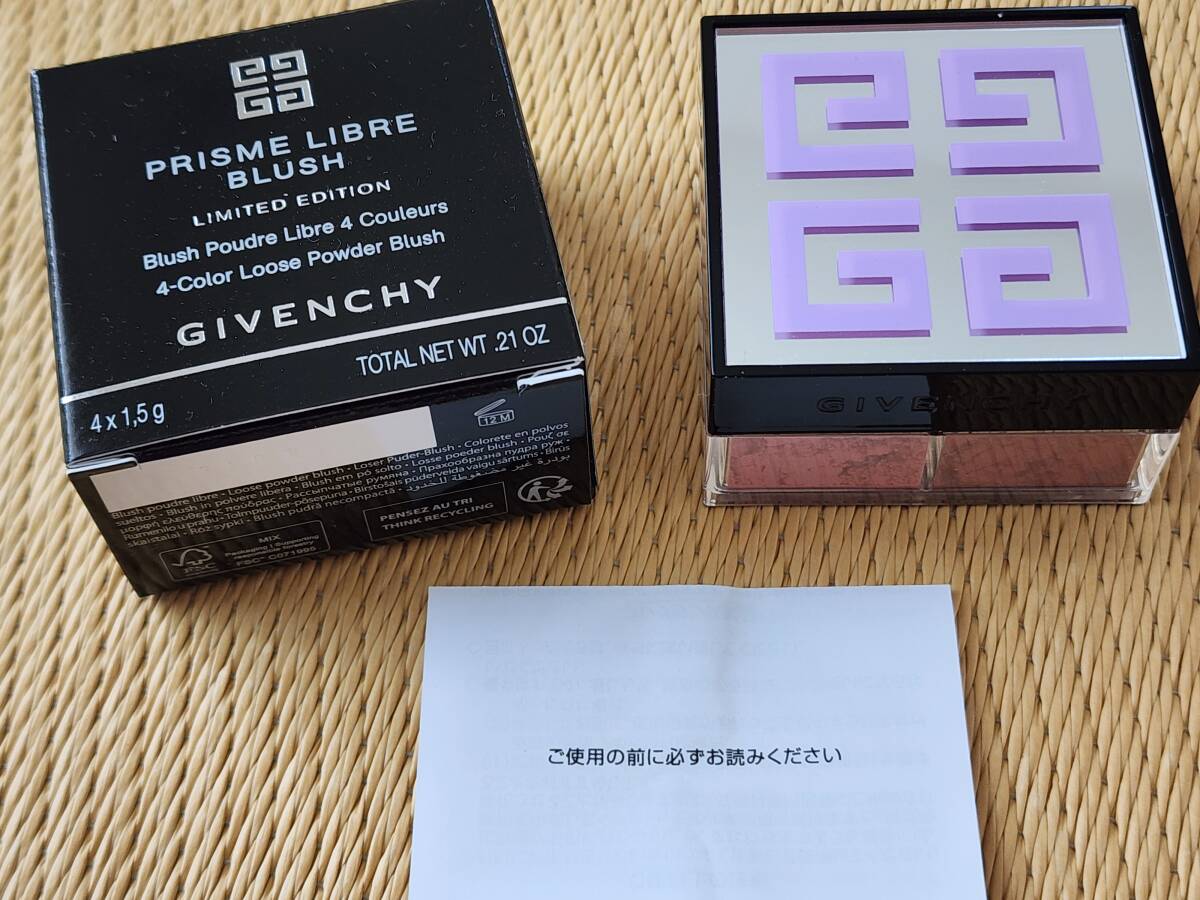 【定価:6,600円】GIVENCHY ジバンシー プリズムリーブルブラッシュ チーク 14 新品拍卖