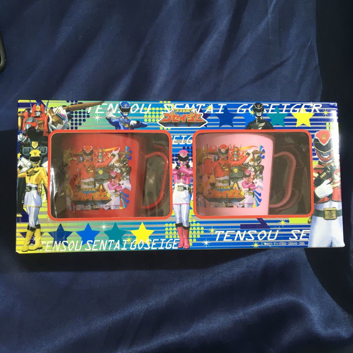 】天装戦隊☆ゴセイジャー☆コップ☆プラ☆未使用☆東映承認拍卖