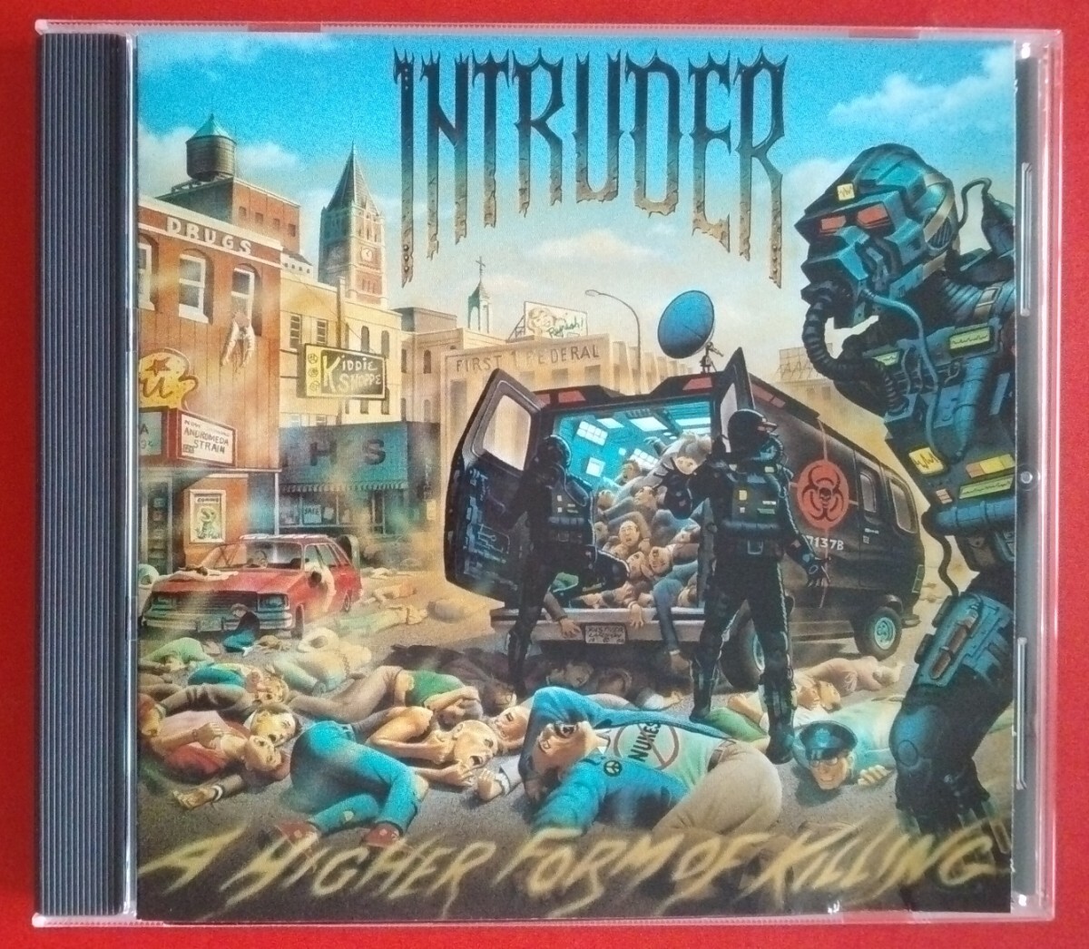 USスラッシュ INTRUDER-A HIGHER FORM OF KILLING CD METAL BLADE オリジナル・プレス WAR WITHIN 拍卖