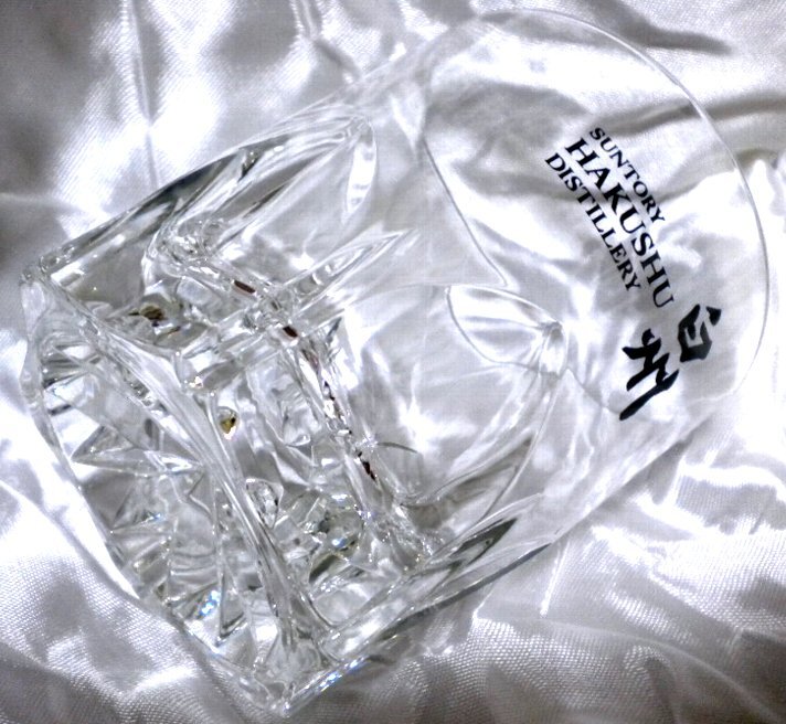 売切 非売品 サントリー 白州 ロック グラス 容量270cc 1客 B/C 纏購入特典有 寸法φ上83/下73×H90mm 重量320g 口元厚2.2mm 底厚19mm拍卖