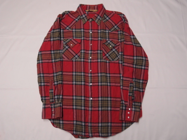 ◆古着卸USA■BIG MAC☆シャツネルシャツ★★★XL 襟芯 アメリカ直輸入 SALE お見逃しなく!拍卖