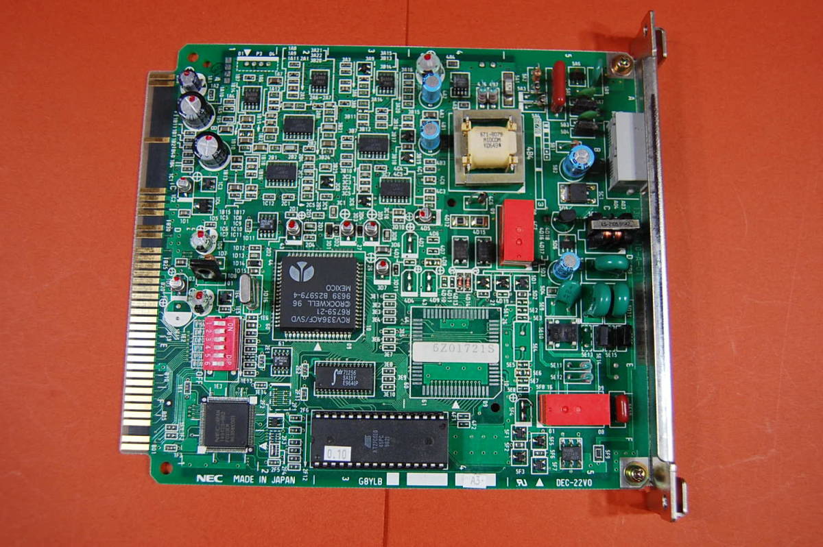 PC98 Cバス用 インターフェースボード NEC純正 FAXモデム G8YLB A3. 動作未確認 ジャンク扱いにて 1721S 拍卖