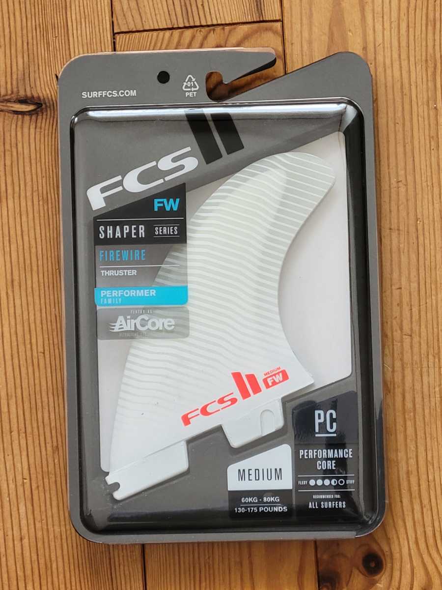 <新品・即決・送込> FCSⅡ FW ファイヤーワイヤー トライフィン白(M) 拍卖