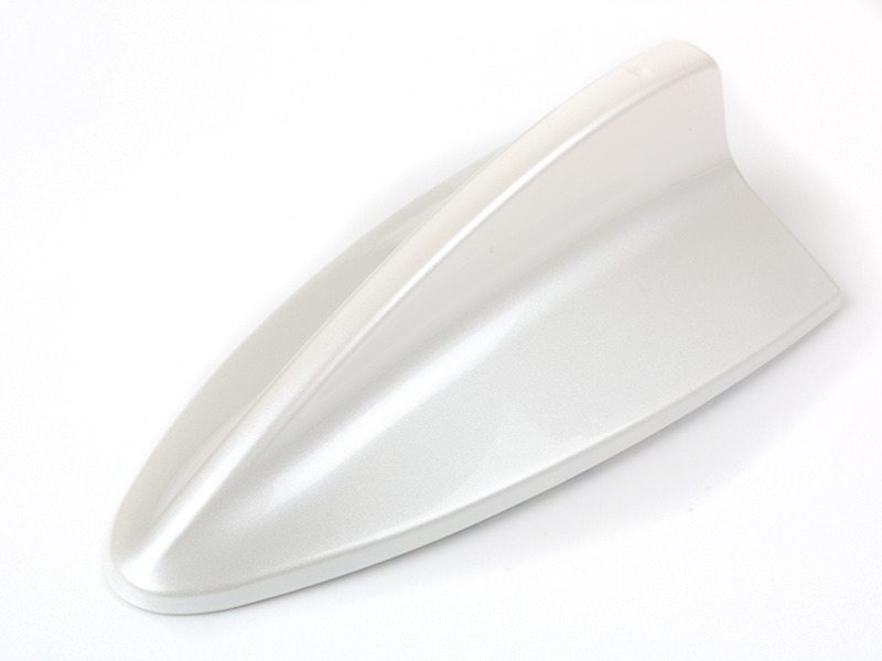 汎用タイプ BMW ルック 塗装済みダミーアンテナ/ホワイト/シャークフィン/トヨタ/ホンダ/ SK-00336拍卖