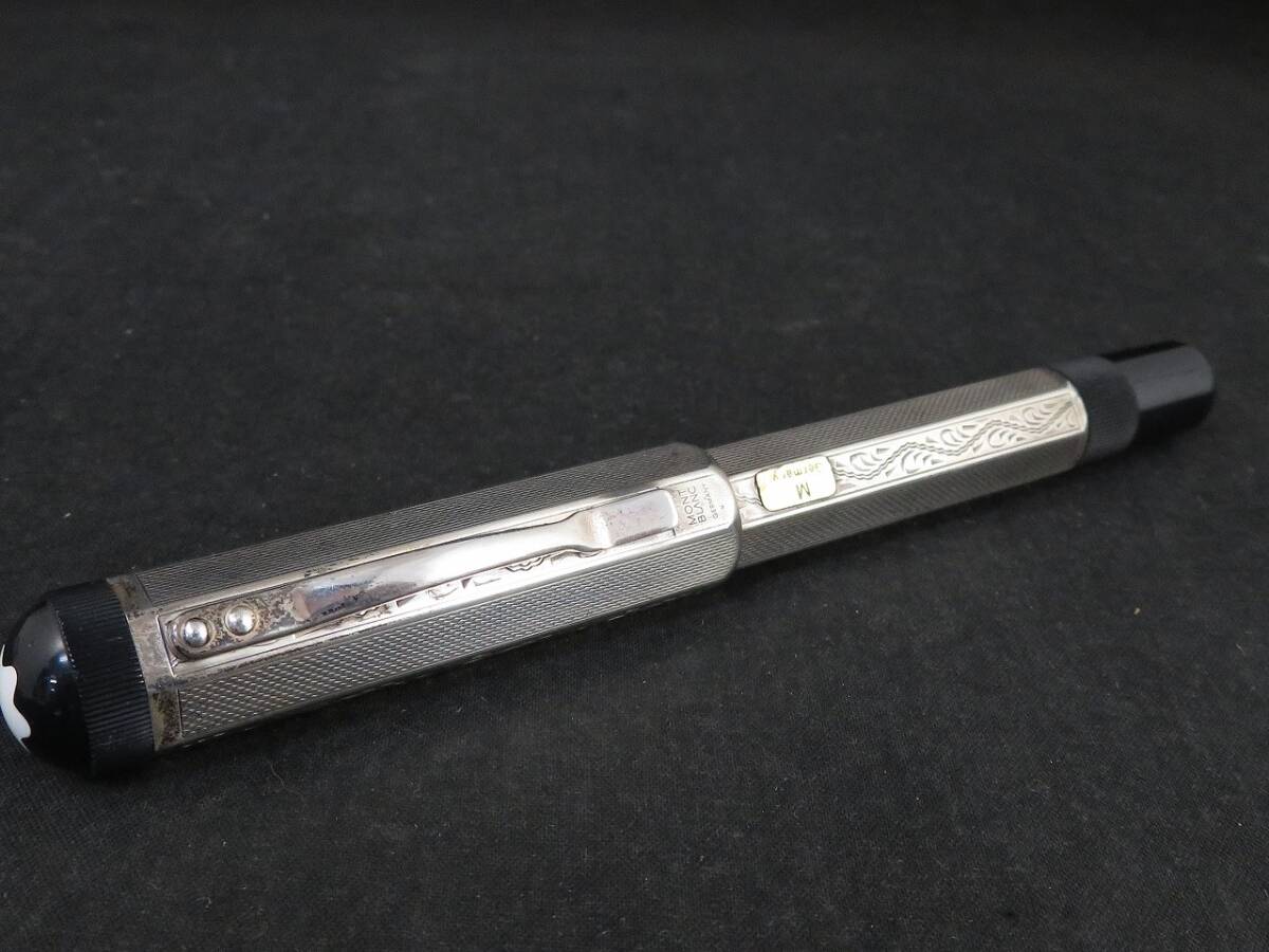 MONTBLANC モンブラン 限定 万年筆 パトロンシリーズ ロレンチィオ・メディチ 4810 SV925拍卖