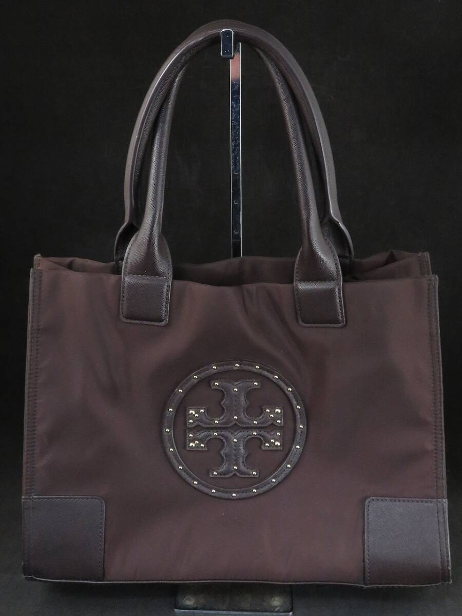 TORY BURCH トリーバーチ ナイロン×レザー ハンドバッグ トート レディース 拍卖