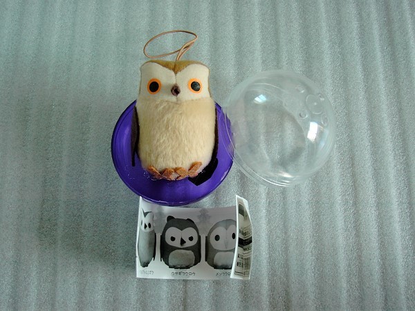 森の仲間 フクロウさん マスコット カプセルトイ ベンガルワシミミズク POP台紙付 (ふくろう/梟/ミミズク/鳥/ぬいぐるみ/ガチャ)/(5)拍卖