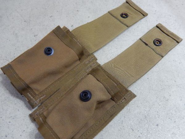 W74 良品!◆MOLLEⅡ 40MM HIGH EXPIOSIVE POUCH シングルグレネードポーチ2個◆米軍◆サバゲー!拍卖