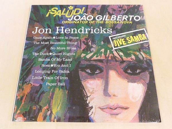 未開封 ジョン・ヘンドリックス Salud Joao Gilberto 復刻LPアナログレコード Jon Hendricks ジョアン・ジルベルト拍卖