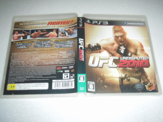 中古 PS3 UFC UNDISPUTED 2010 動作保証 同梱可拍卖