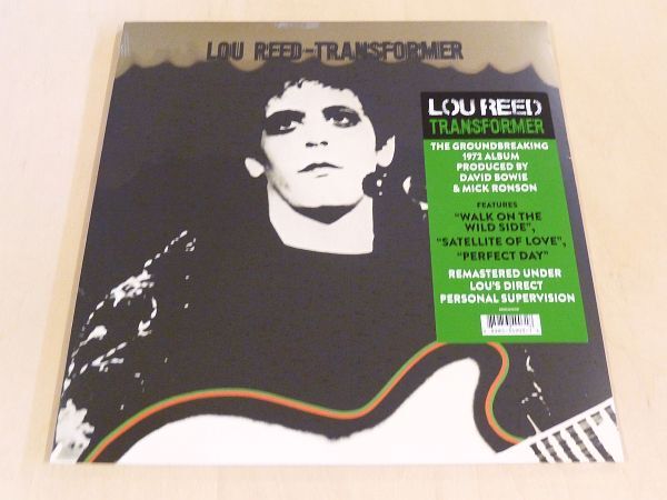 未開封 ルー・リード Transformer 復刻リマスター重量盤LP Lou Reed 2nd The Velvet Underground Walk On The Wild Side pro. David Bowie拍卖