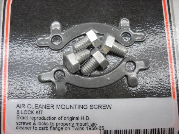 1956-1965年 パンヘッド リンカート キャブレター エアクリーナー マウントキット ボルト Colony アメリカ製 拍卖