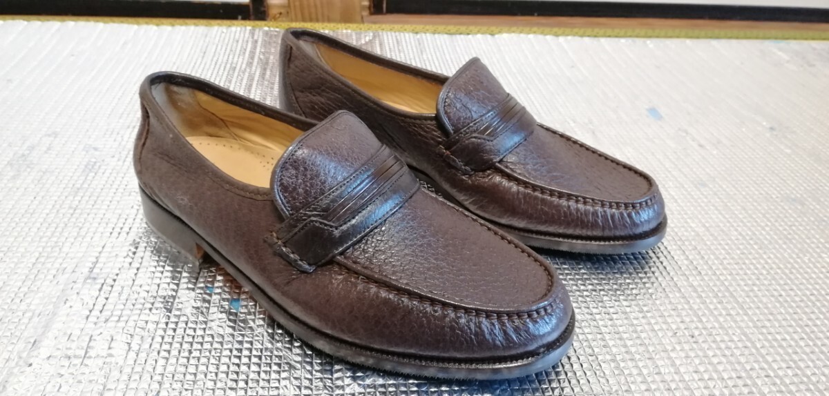 FABIANO RICCI ローファー 24cm 革靴 ファビアーノリッチ拍卖