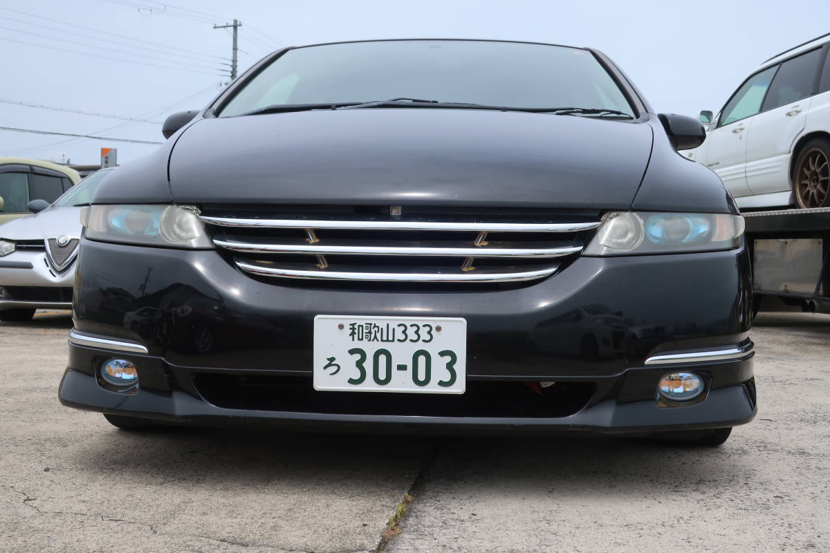 H16 DBA-RB1 RB 系 オデッセイ タイプM K24A 2WD AT 社外品 メーカー不明 フロント メッキグリル メッキ剥離有り! / 82885km拍卖