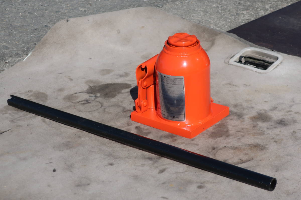 R4 2PG-CYJ77C ISUZU GIGA いすゞ ギガ 4軸低床 10t マサダ製作所 HPB-15 15t 油圧ジャッキ 車載ジャッキ 棒SET 未使用! 新車降し! NO40拍卖