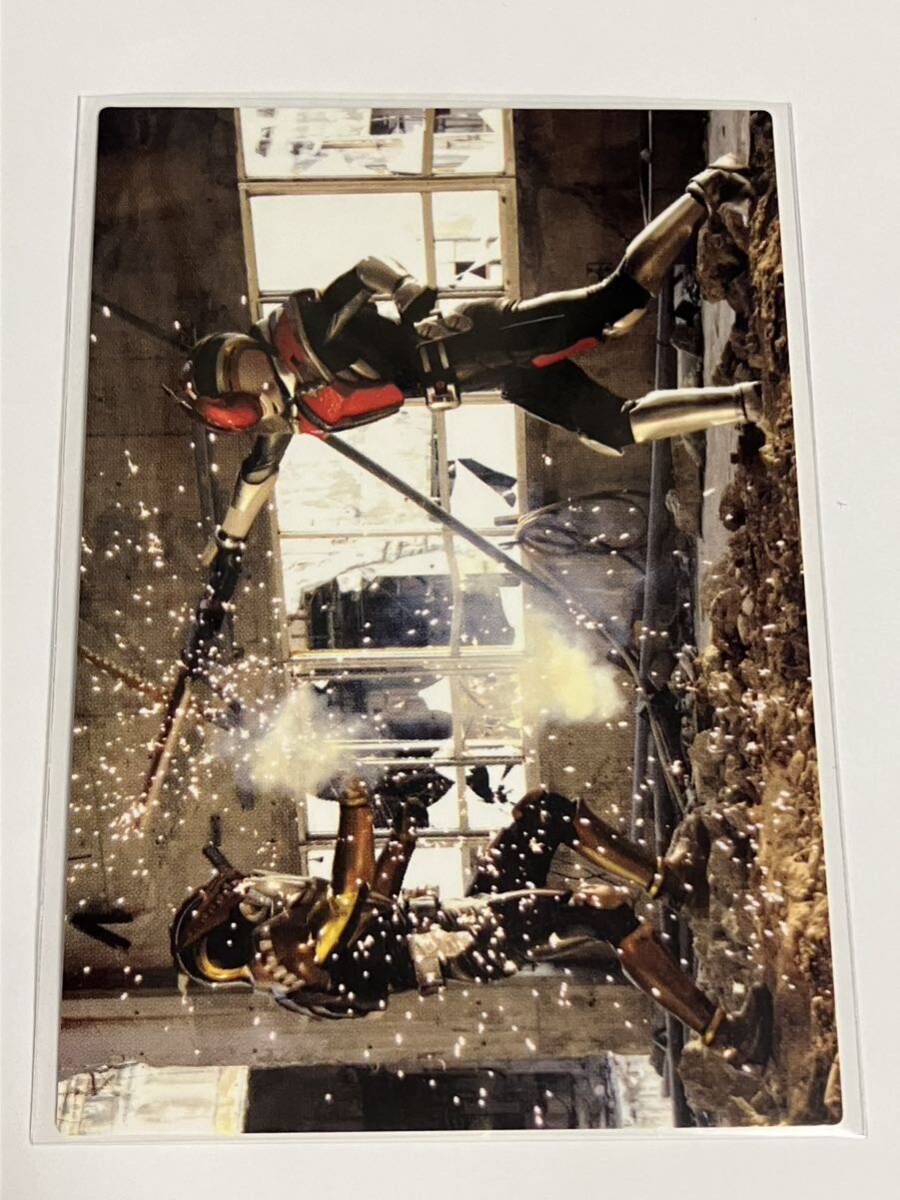 カルビー仮面ライダーR 557 第4記録 仮面ライダー電王 ソードフォーム vs 仮面ライダーガオウ拍卖