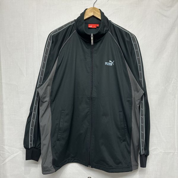 PUMA プーマ ロング スリーブ 長袖 フル ジップ アップ ジャケット スポーツ トレーニング ランニング ウェア O 黒 ブラック b20723拍卖