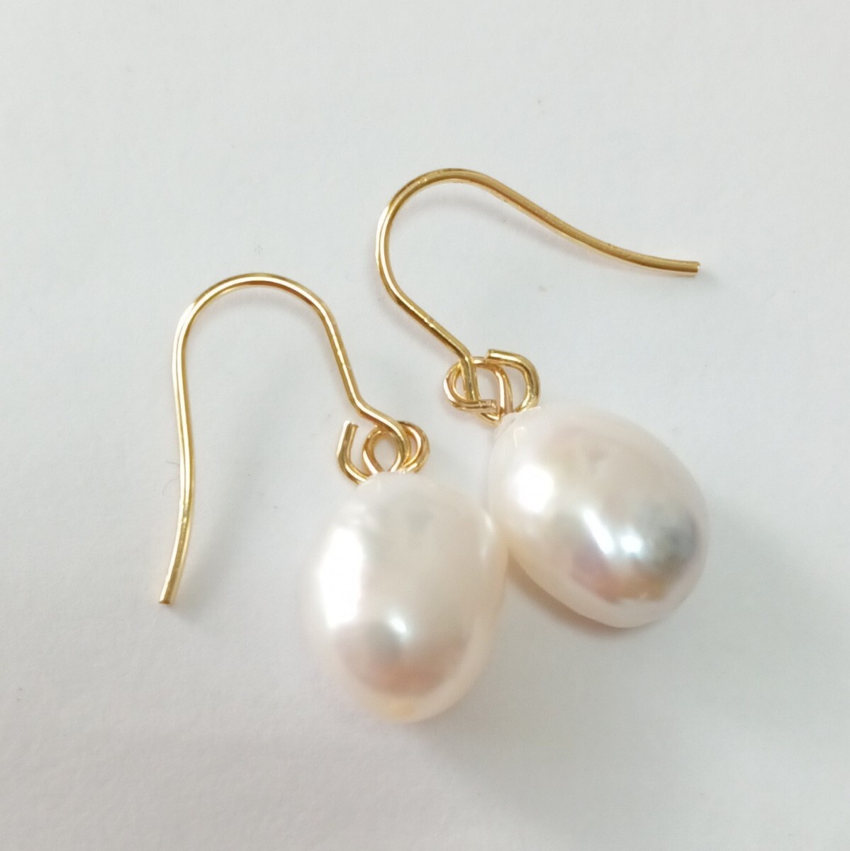 バロック淡水パール フックピアス拍卖