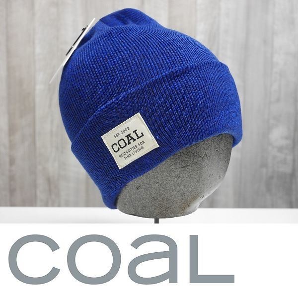 【新品:送料無料】20 COAL UNIFORM ビーニー Royal Blue Marl コール ニット帽拍卖
