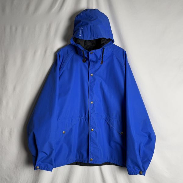 90s Cabelas GORE-TEX ゴアテックス パーカー XL ブルー 青 USA製 ナイロン マウンテン ジャケット カベラス 80s拍卖