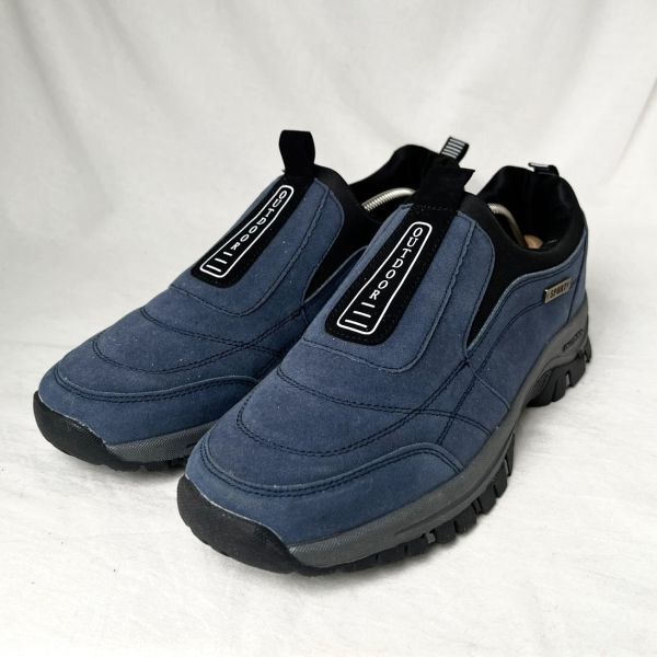 00s スリッポン シューズ 43 ブルー スニーカー 90s拍卖