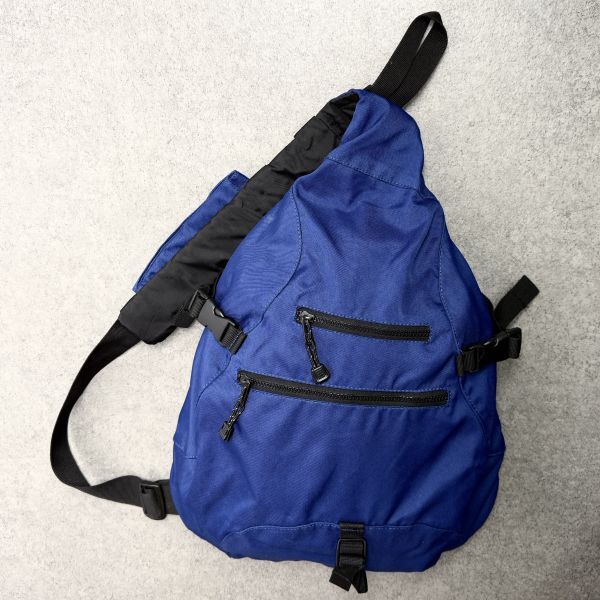 00s GAP スリング バッグ ナイロン ブルー 青 ショルダー オールド ギャップ 90s拍卖