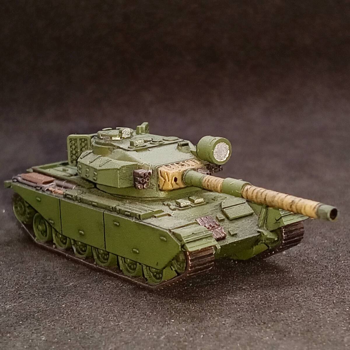 ●完成品1/144 センチュリオンMk.5/2,”戦後の傑作戦車!”,105mm砲,ライン駐留軍,英国,戦後,冷戦時代,自作ver拍卖