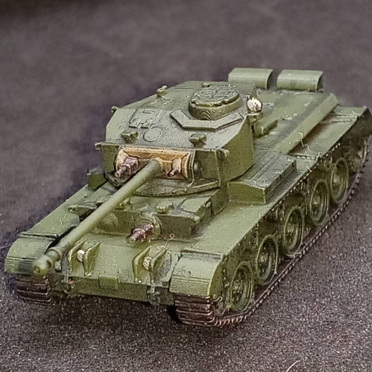 ●完成品1/144 コメット巡航戦車,”模型リニューアル!走攻守すべてレベル高い!優秀戦車!”,英国,WW2,自作ver拍卖