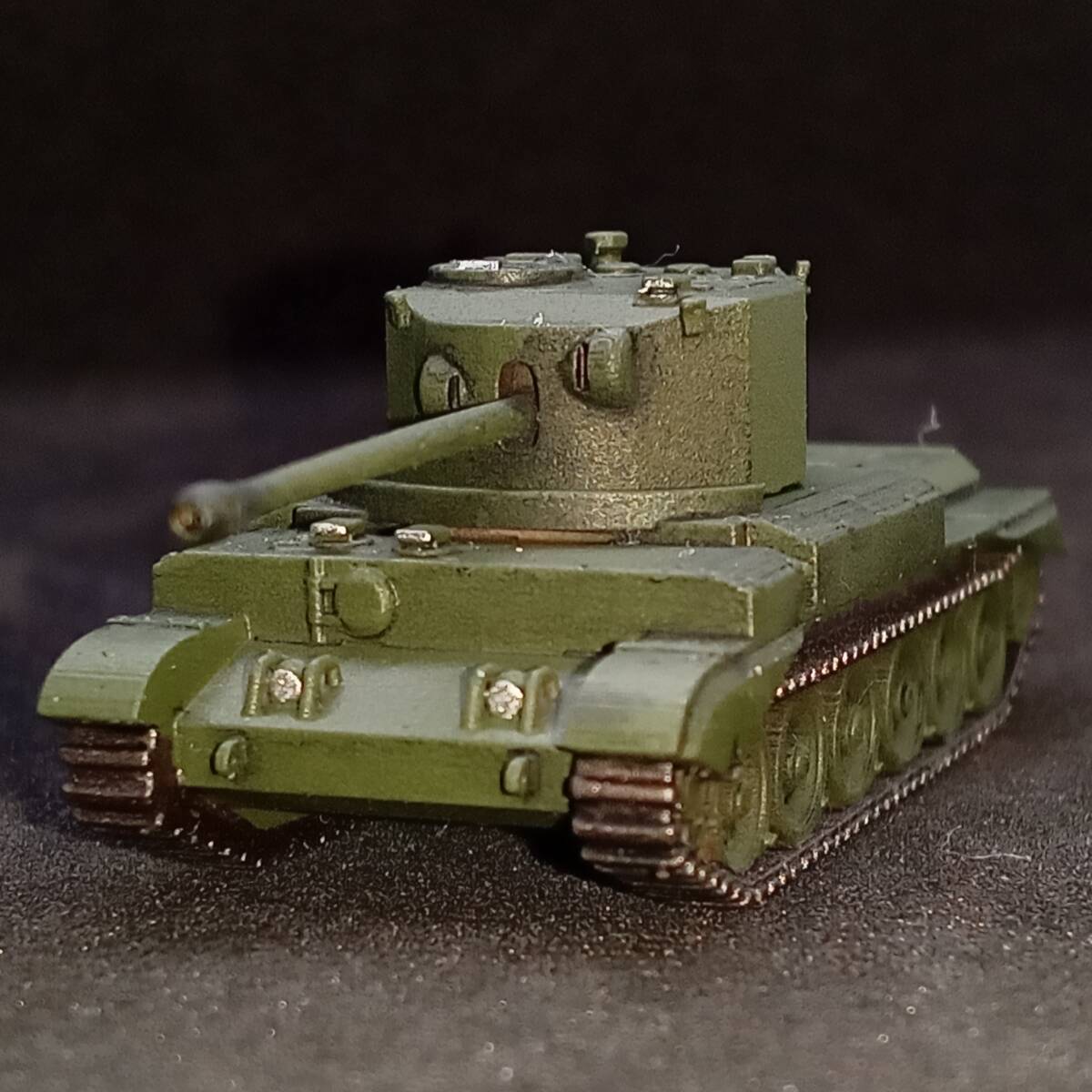 ●完成品1/144 チャレンジャー巡航戦車,”模型リニューアル!17ポンド砲フルサイズ搭載!”,英国,WW2,自作ver拍卖