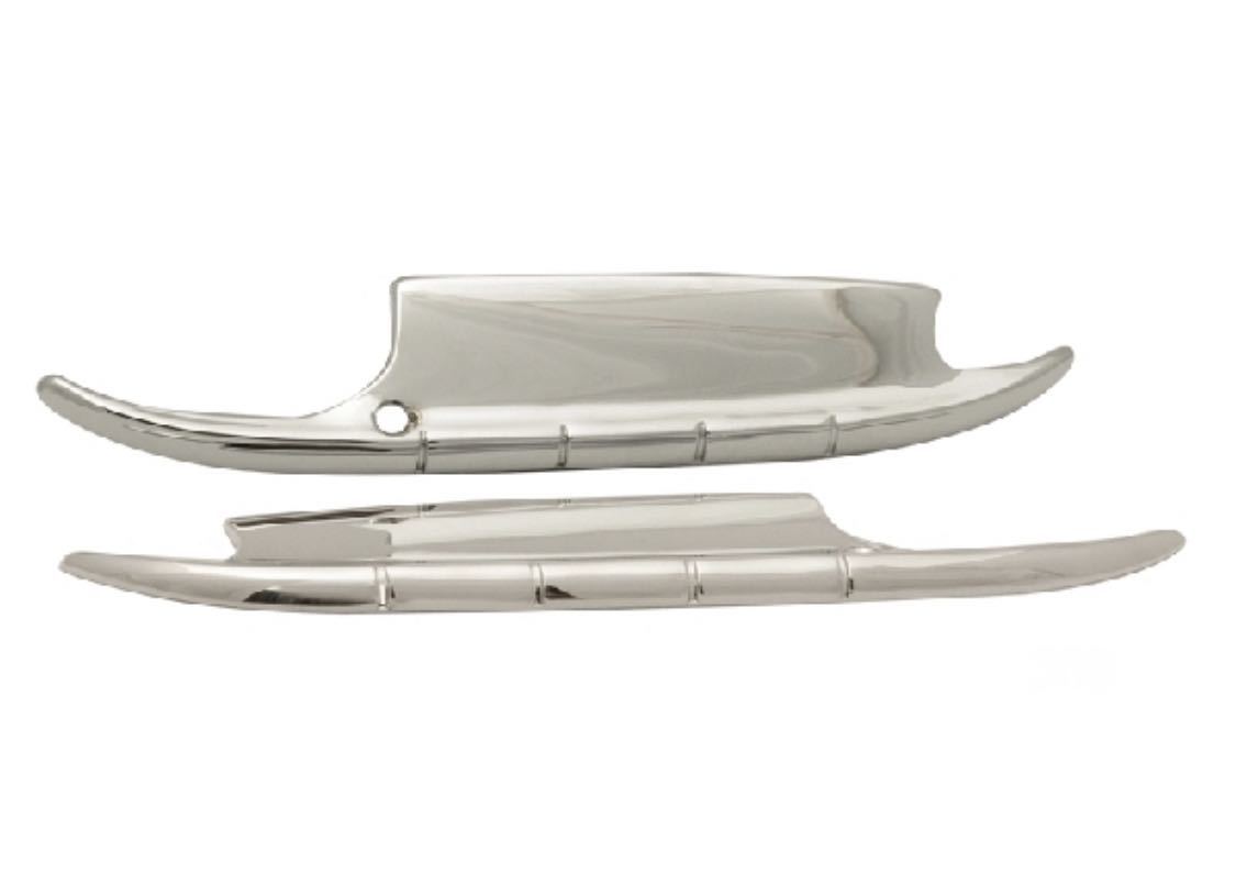 55-56 シボレー ベルエア ドアハンドルスクラッチガード ドアアウターハンドル 左右セット新品。ローライダー ハイドロ拍卖