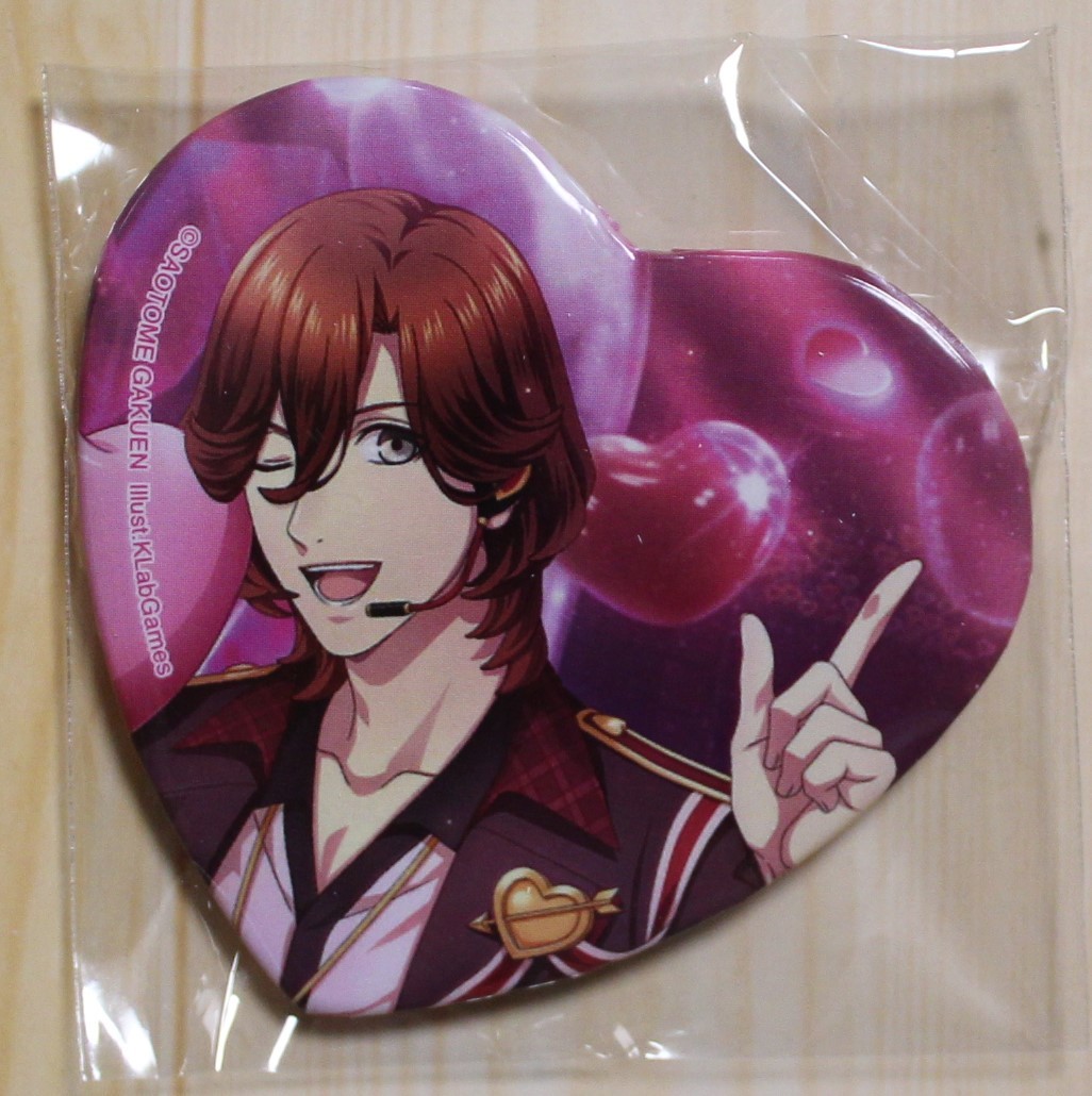 うたの☆プリンスさまっ♪ ハート缶バッジ 寿嶺二 QUARTET NIGHT スウィートバレンタイン拍卖