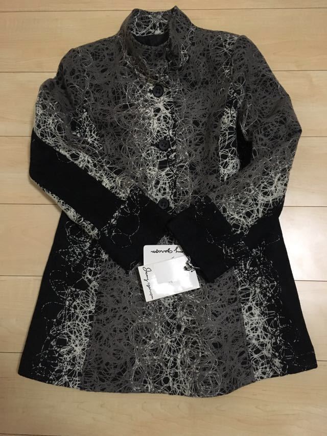 新品タグ付き ジェニーギャルソン コート センソユニコ 慈雨 ジャケットコート 40拍卖