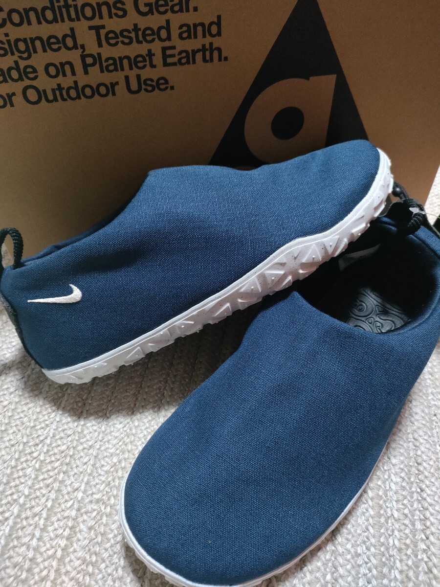 新品 未使用 NIKE ACG ナイキ モック 29cm US11 ネイビー 紺 MOC 拍卖