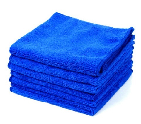 マイクロファイバークロス 洗車タオル 30×30cm 50枚入 吸水 車タオル 洗車 家事用 掃除 速幹 業務用 ふき取り タオル 青拍卖