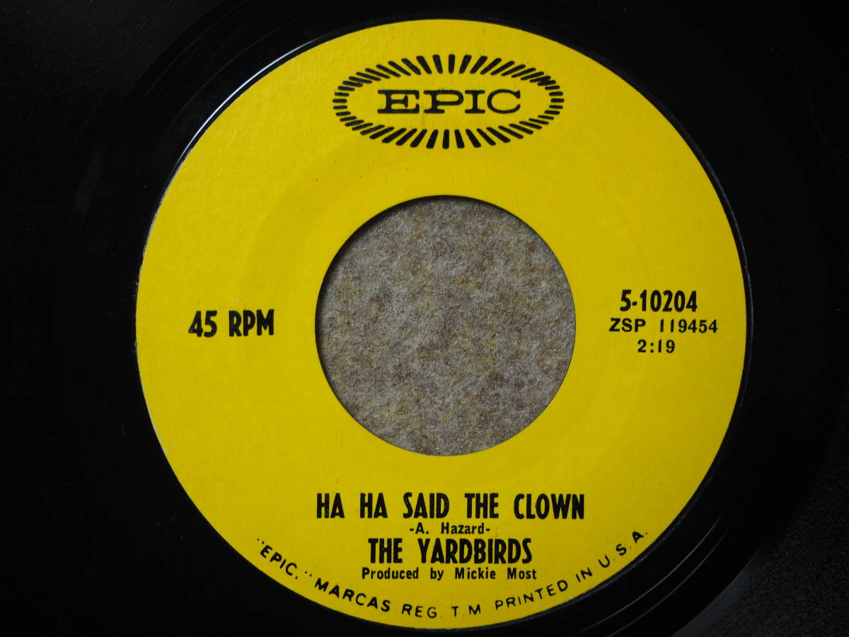 The Yardbirds-Ha Ha Said The Clown★米Epic Orig.7"/マト1/Led Zeppelin/Keith Relf拍卖