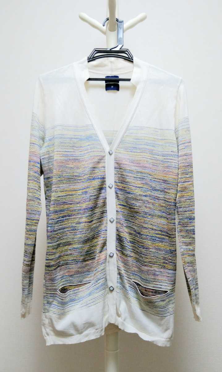 ミハラヤスヒロ ラメ ニット カーディガン サイズM MIHARA YASUHIRO 定価44000拍卖