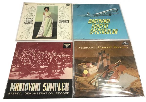 マントヴァーニ LPレコード 4枚セット拍卖