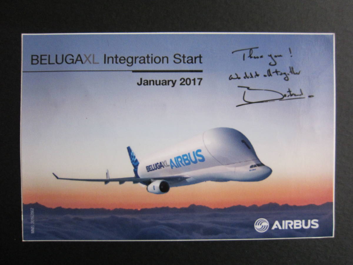 ベルーガXL■BELUGA XL■エアバス■オフィシャルステッカー拍卖