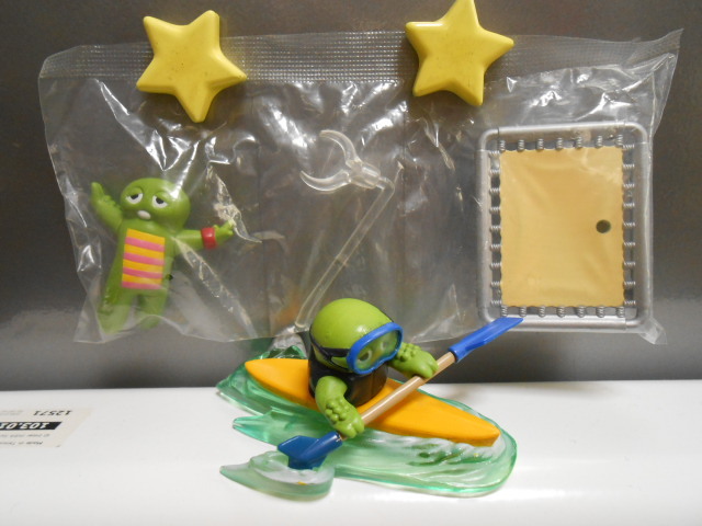 ☆ひらけポンキッキ☆ガチャピン フィギュア トランポリン カヌー セット まとめ売り 拍卖