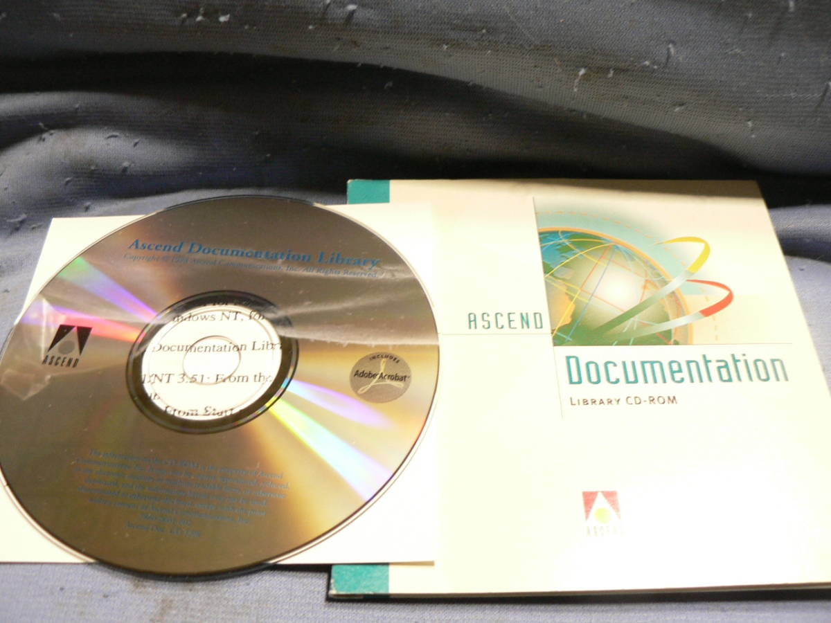 送料最安 \180 CDA21:CD-ROM アセンド文書ファイル ASCEND Documentation(Library CD-ROM)英語版拍卖