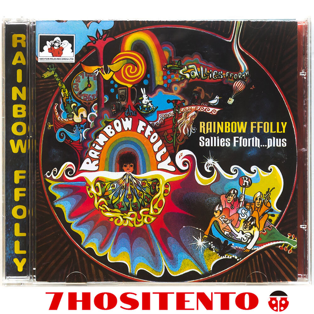 【送料無料】英ポップサイケ良盤1968年作+ボートラ2曲入★Rainbow Ffolly/Sallies Fforth★CD6枚まで同梱発送可能★拍卖