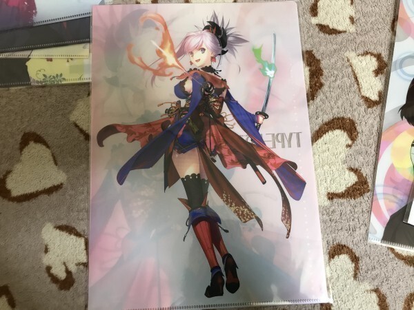 d021クリアファイル FGO Fate Grand Order タイプムーンエース とらのあな特典 宮本武蔵 こやまひろかず拍卖