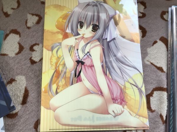 d028クリアファイル キスと魔王と紅茶 ま~まれぇど リセリシアス・H・霧ヶ崎(ちこたむ) C78/ちこ★小屋拍卖