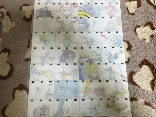 d030クリアファイル FGO Fate Grand Order TYPE-MOON C92 CM原画集拍卖