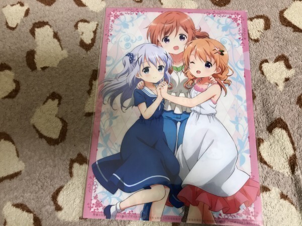 d019クリアファイル ご注文はうさぎですか?  劇場版 Dear My Sister  前売り特典  チノ ココア モカ拍卖