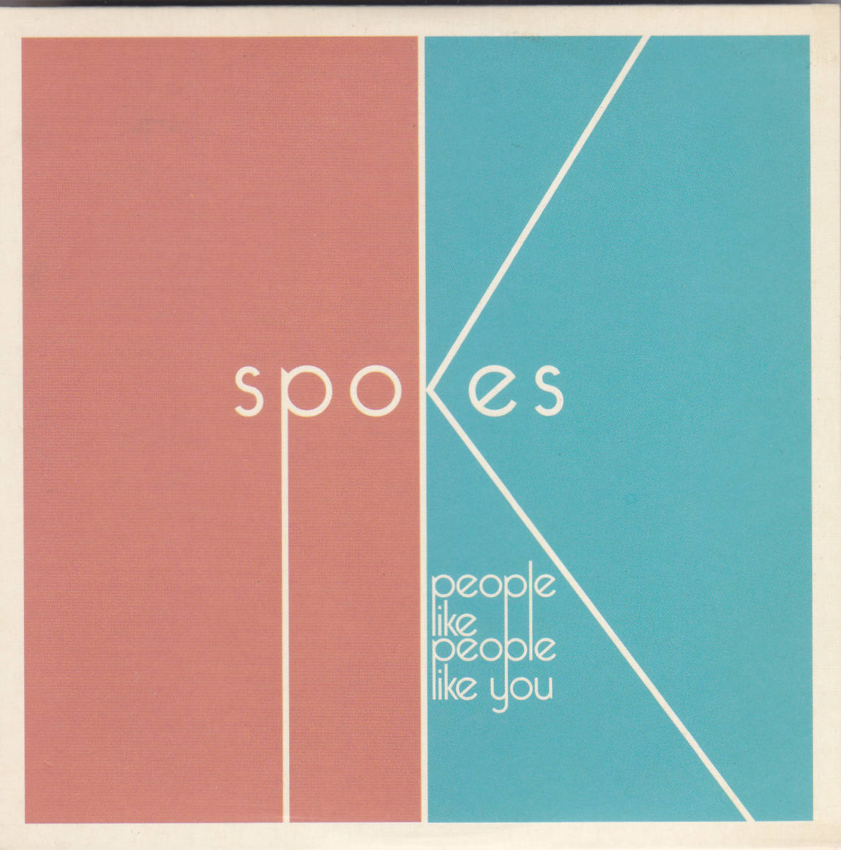 SPOKES - PEOPLE LIKE PEOPLE LIKE YOU /輸入盤/中古CD!34412拍卖