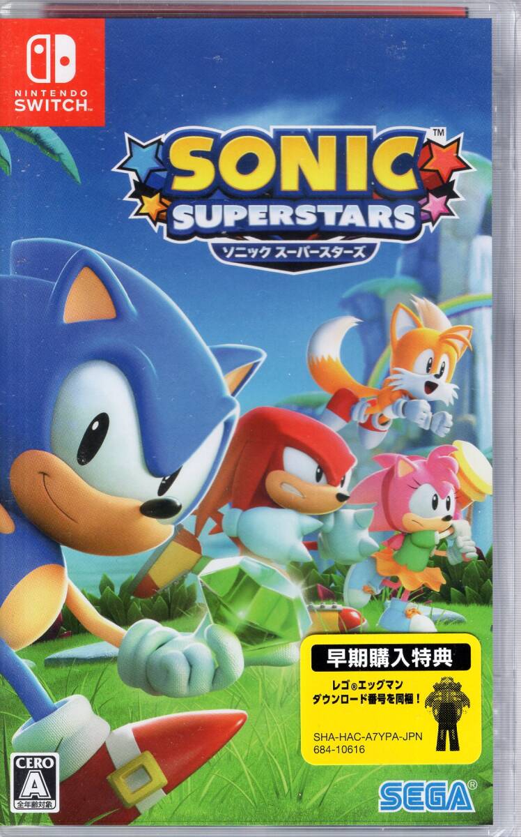 Switch※未開封品※◆ソニックスーパースターズ ~ セガ ■送料無料■GE/49.98拍卖