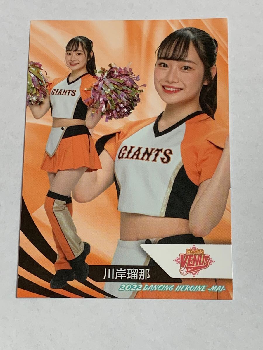 川岸瑠那 2022 BBM チアリーダー 舞 #22 巨人 VENUS 即決拍卖